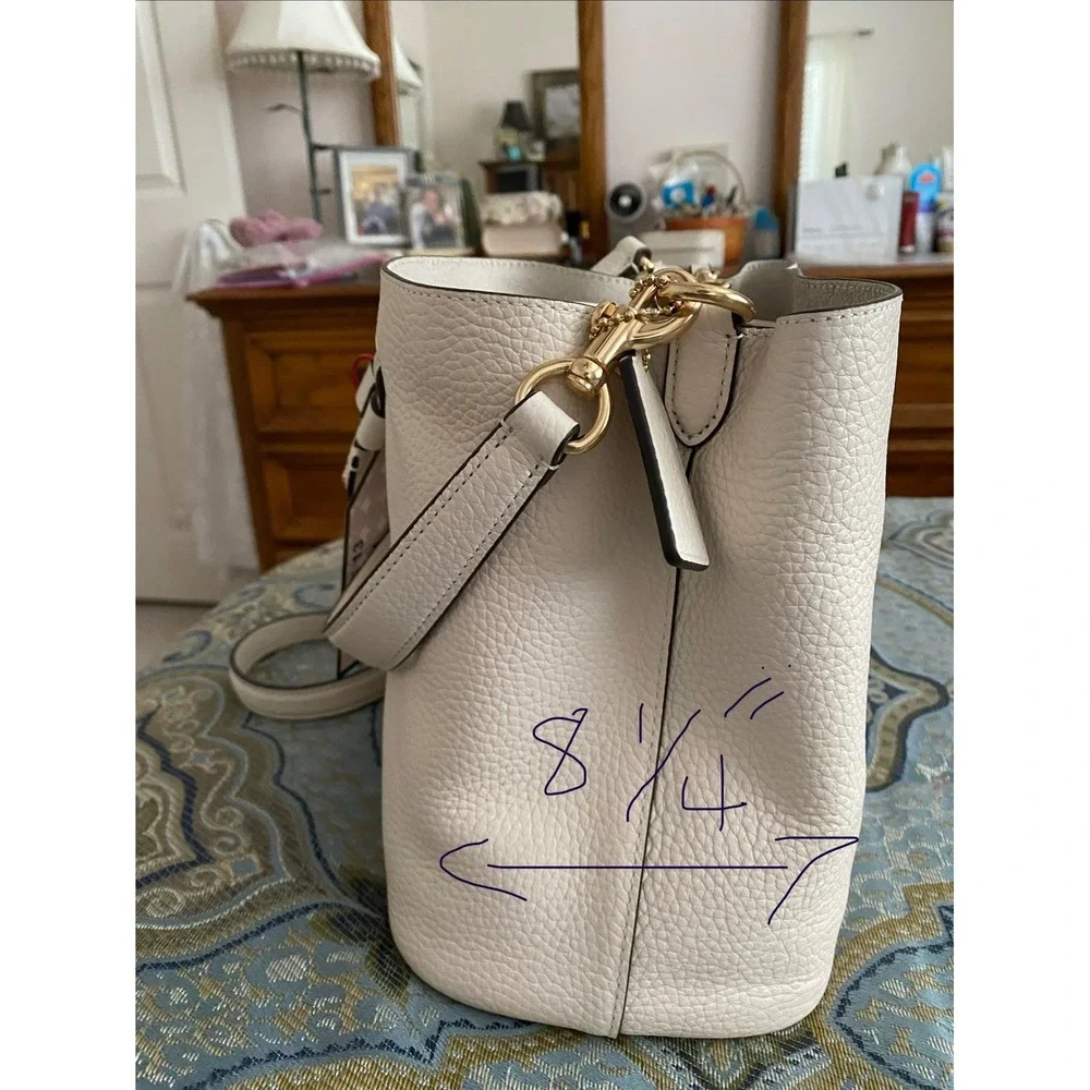 Coach pebbled leather